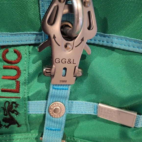 George Gina Lucy junior postman Green/blue Crossbody Bag - Picture 2 of 7